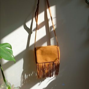 Leather HOBO crossbody purse